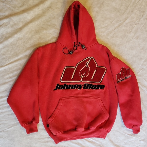 Johnny blaze hooded sweatshirt new arrivals